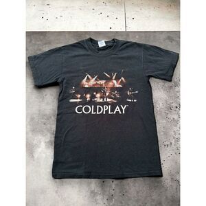 COPY - Coldplay 2006 Twisted Logic Tour Black Band T-Shirt sz Small